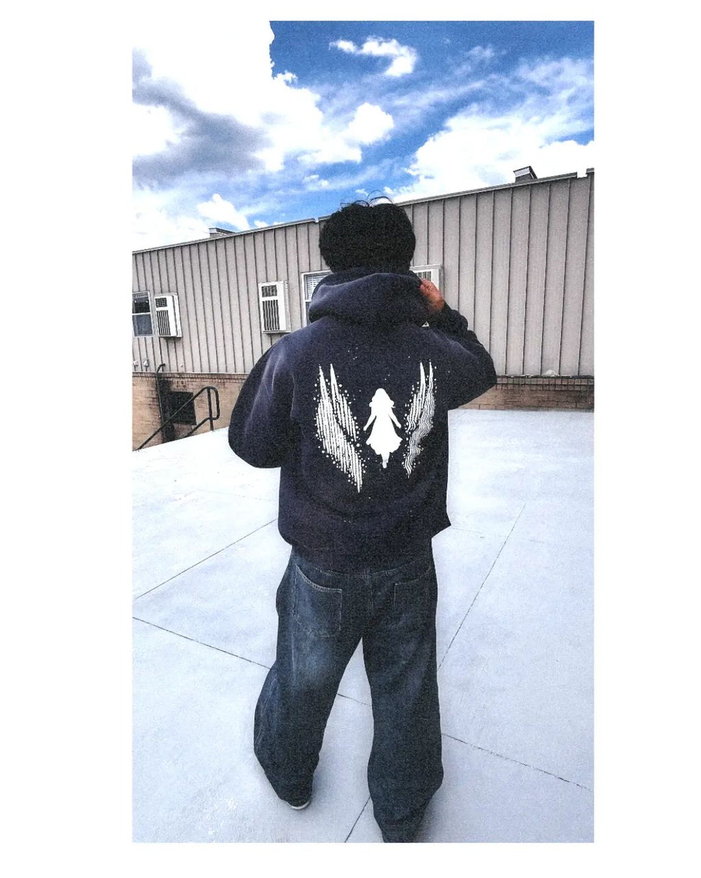 One Man army angel Hoodie