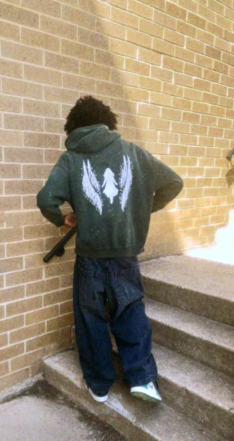 One Man army angel Hoodie